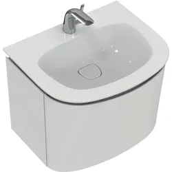 Ideal Standard Schubladenfront Dea, Hochglanz hellbraun lackiert, Modellnummer TV607S3