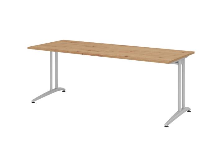 Schreibtisch Office Asteiche 200 x 80 cm - Schreibtisch