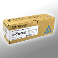 Ricoh Toner 408185 SPC360HE cyan OEM