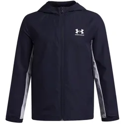 Under Armour, Jungen, Laufjacke, Rival Wvn Jacke (L), Blau, L