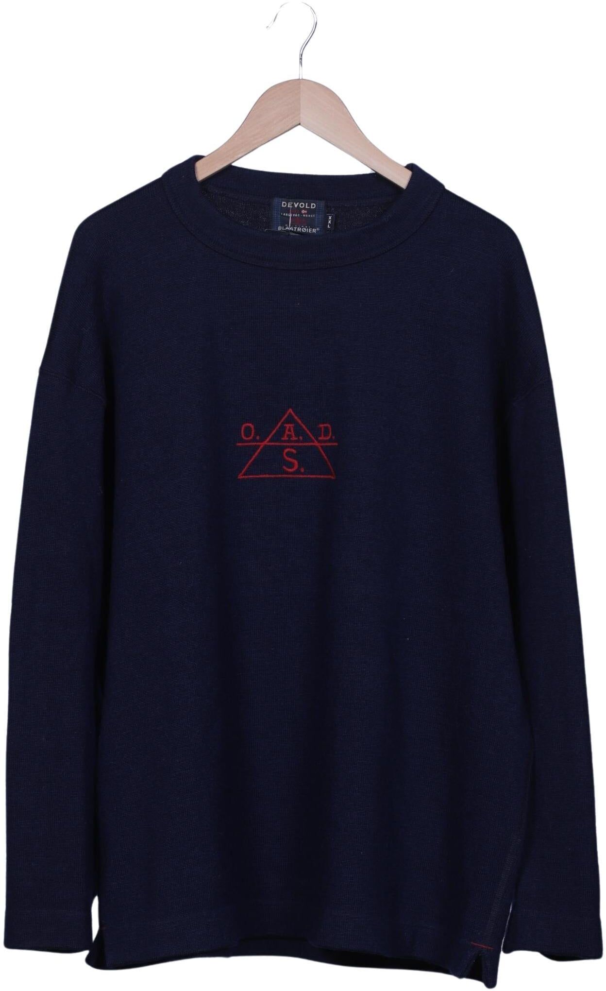 Devold of Norway Herren Pullover, Marineblau, Gr. Xxl, Schurwolle - Second Hand