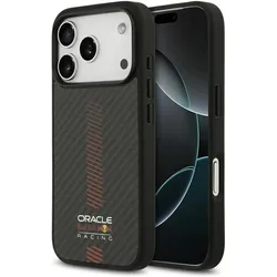 Red Bull Case Kevlar Powerbar MagSafe for iPhone 17 Pro black (Apple iPhone 17 Pro), Smartphone Hülle, Schwarz