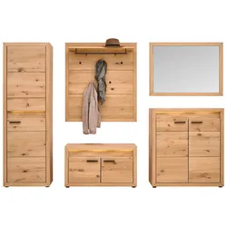 Linea Natura Garderoben-Set 5-tlg. CLEVELAND - B/H/T ca. 283.00x199.00x40.00