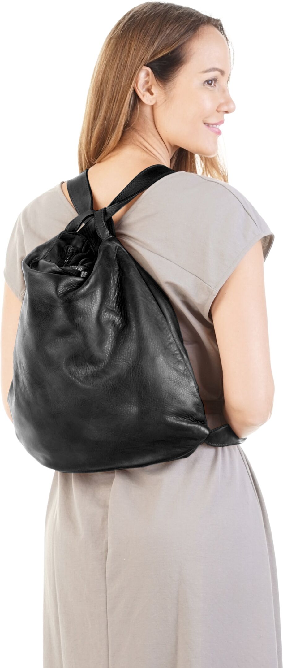 Shopper FORTY "FORTY Damen echt Leder, Made in Italy", Damen, Gr. B/H/T: 43cm x 36cm x 5cm onesize, schwarz, Leder, unifarben, Taschen Shopper, echt Leder, Made in Italy schwarz B/H/T: 43cm x 36cm x 5cm onesize