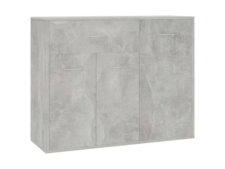 Mode Buffet Gris béton 88x30x70 cm Aggloméré-MEY