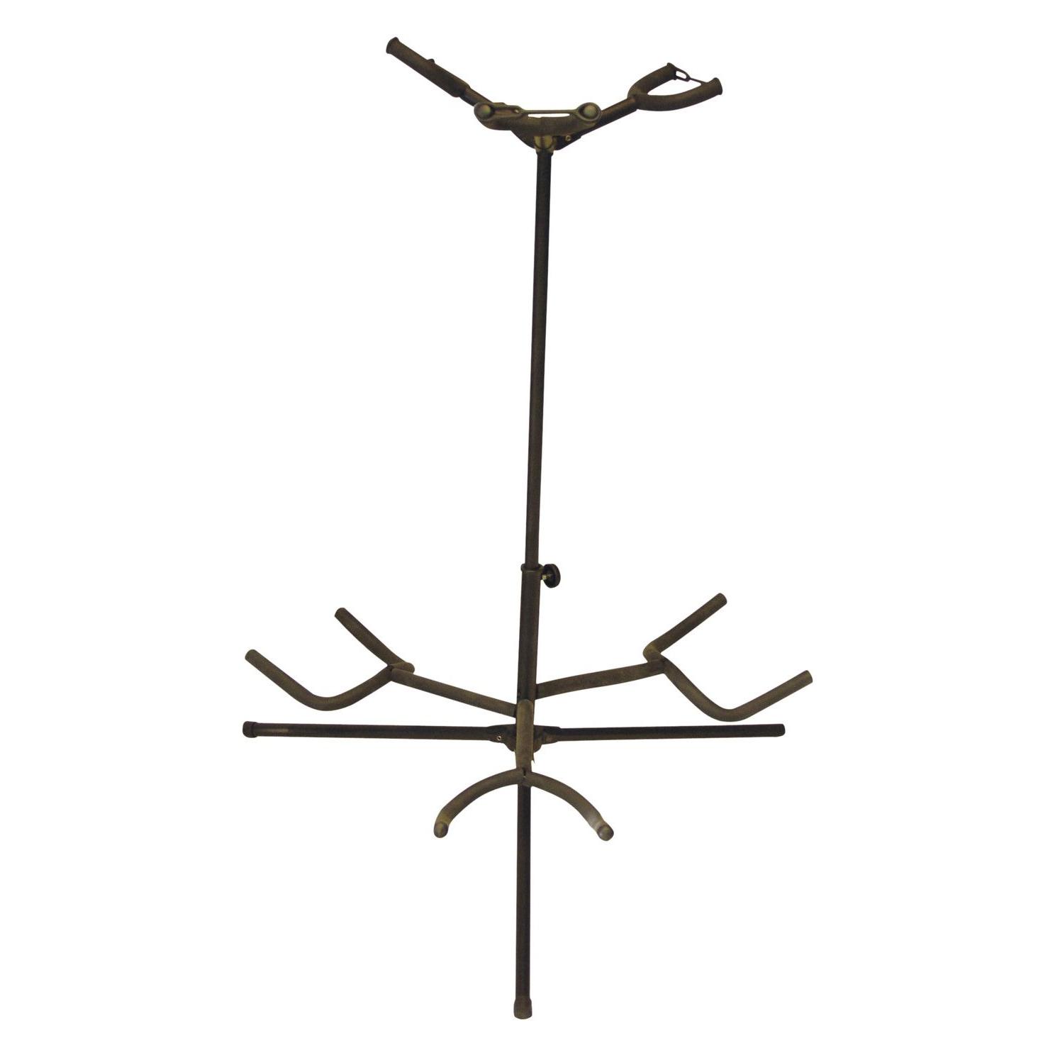 Dimavery Gitarrenständer 3-fach, schwarz (Gitarre) (26348110)
