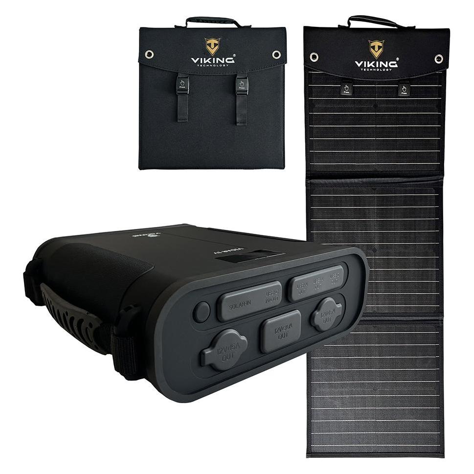 Viking Set powerbanka VIDAR IV a solární panel L60 PD (VIDARIVL60PD)