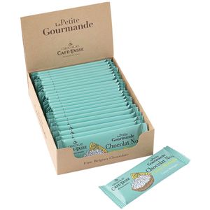 Cafe-Tasse Minischokolade Chocolat Noir Dark Lemon & Meringue, Minischokoladentäfelchen, 24 Stück, 600 g