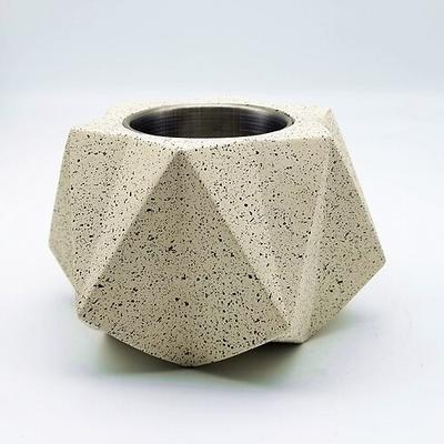 Feuerstelle, Terrassenbalkon-Feuerstelle mit Feuerlöscher