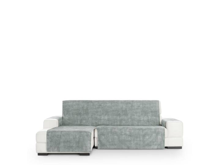 Housse de canapé en L Ordinaire gauche pratique gris 240 cm
