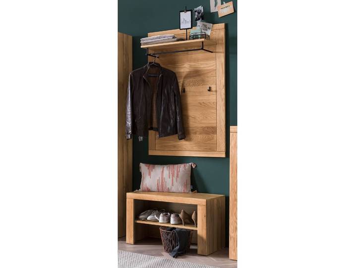 Ensemble d’entrée I 2 éléments 90 x 166 x 40cm Marron