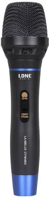 Lone Audio LA-MBLUE Microphone filaire dynamique pour un son net et précis lors de vos prises de parole.