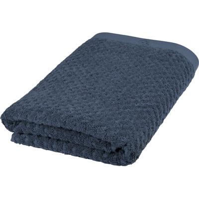 Duschtuch ROSS "Harmony", blau (denim), B:70cm L:140cm, Frottier, Baumwolle, Handtücher, 100 % Baumwolle, Hoch Tief Struktur, viele Farben