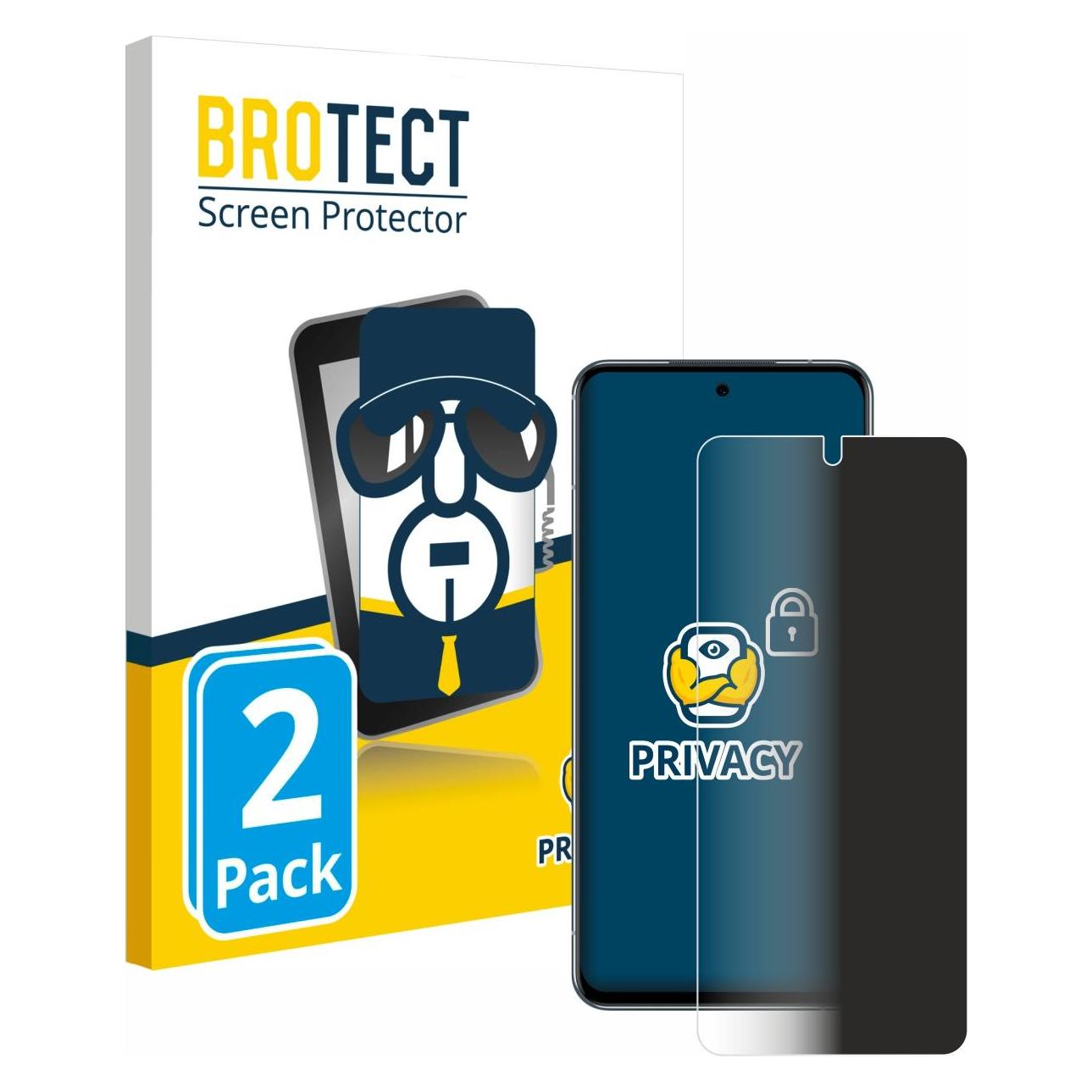Brotect Sichtschutzfolie Anti-Spy Privacy Folie Blaulicht-Schutz (Nokia X30 5G) (4355863)