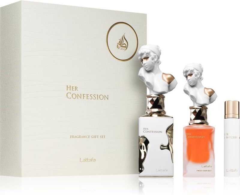 Lattafa Her Confession coffret cadeau pour femme 1 pcs