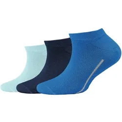 3er Pack camano Soft Baumwoll Sneakersocken Kinder 5527 - daphne 27-30