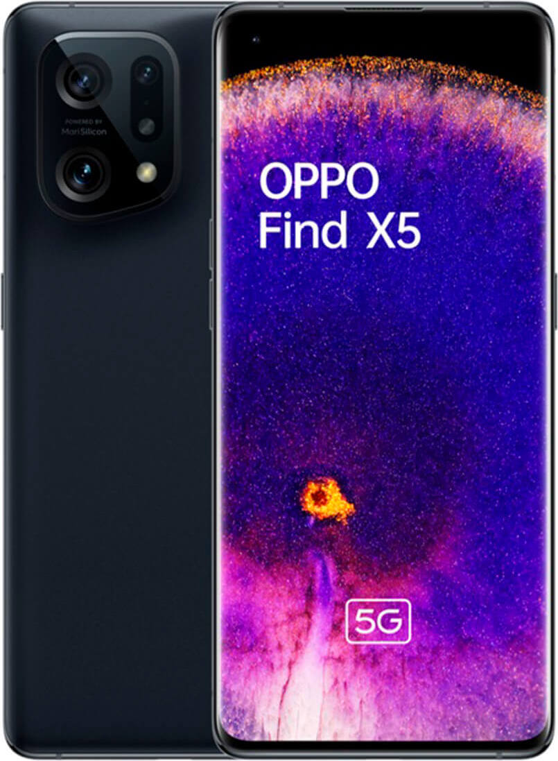 Oppo Find X5 5G 8GB/256GB Schwarz (Black) Dual-SIM