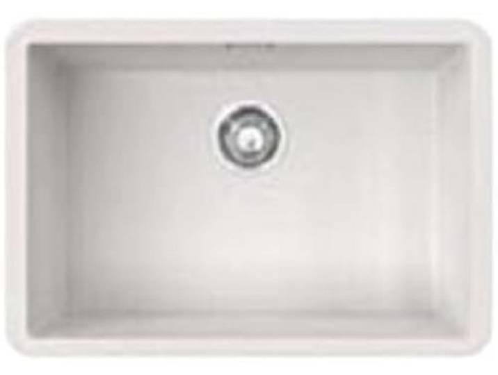 Franke fss-110 – 60 top-mount Sink (Spülbecken Spüle Arbeitsplatte, Rechteckig, Weiß, rechteckig, 600 x 400 mm)