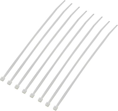 TRU Components 1592759 TC-CV150SK203 Kabelbinder 150mm 2.50mm Natur 1000St.