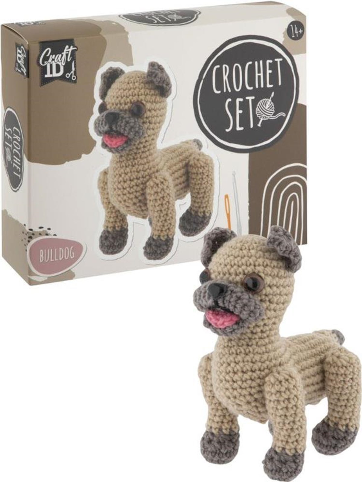 Creative Craft Group CROCHET KIT Crochet kit BULLDOG
