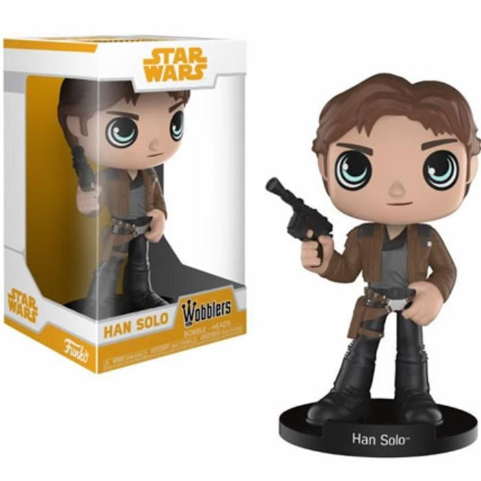 Funko Wacky Wobbler Han Solo Star Wars: A Star Wars Story Bobble-Head figuur, meerkleurig