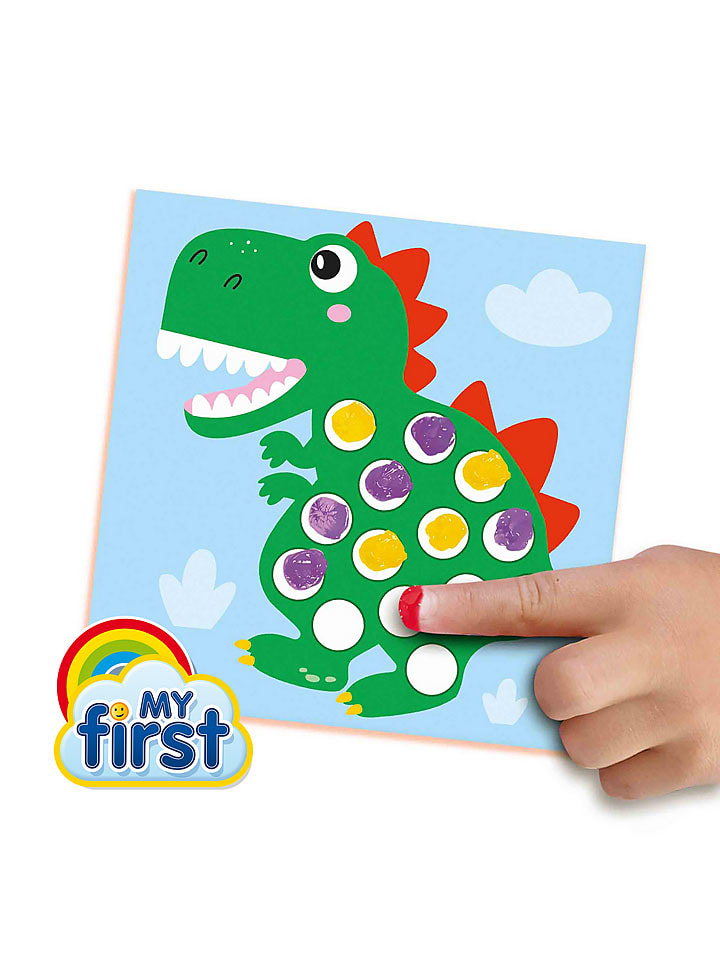 SES Kreativset "My first - Fingerabdruck Dinos" - ab 12 Monaten - onesize