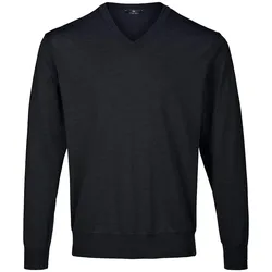V-Pullover Peter Hahn blau, 48