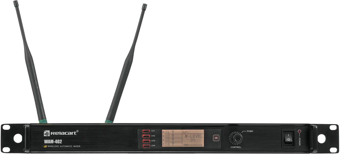 Sonstige Relacart Wam-402 4ch Digital Uhf Automatic Mixer
