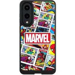 Nivocase Hülle für Samsung Galaxy S25 Edge Handyhülle NIVOcore Case Schwarz Comic Muster Marvel (Samsung Galaxy S25 Edge), Smartphone Hülle, Schwarz