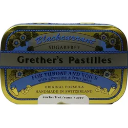 Grethers Blackcurrant Silber Zf Dose 110 G