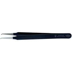 Knipex 92 08 78 ESD Präzisionspinzette Flach, gebogen 45° 120 mm
