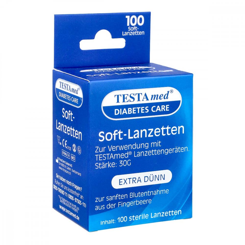 Sebapharma GmbH & Co.KG Testamed Soft-lanzetten 10267483
