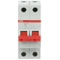 ABB SHD202/25 Lasttrennschalter 2P, 25 A 2CDD272111R0025