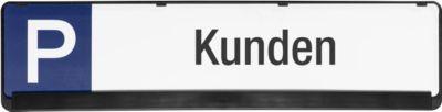 Parkplatzschild, Kunden