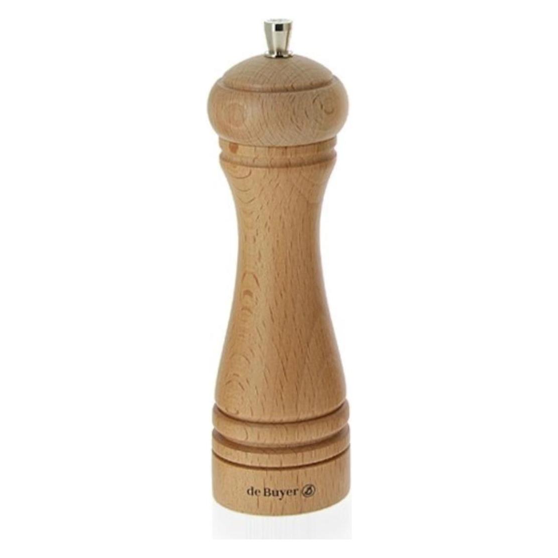 de Buyer Gewürzmühle Aus Holz Java 18 cm Hell (Diverse Gewürze) (B07QCC9T6J)
