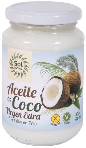 Sol Natural Organic Extra Virgin Coconut Oil 370 ml 370 ml