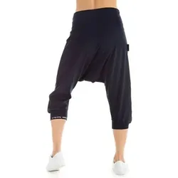 WINSHAPE Damen UNISEX 3/4-Haremshose WBE7, Größe M in Blau Blau