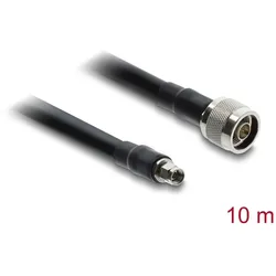 DELOCK HF Kabel N-> RP-SMA Stecker 10.00m low loss