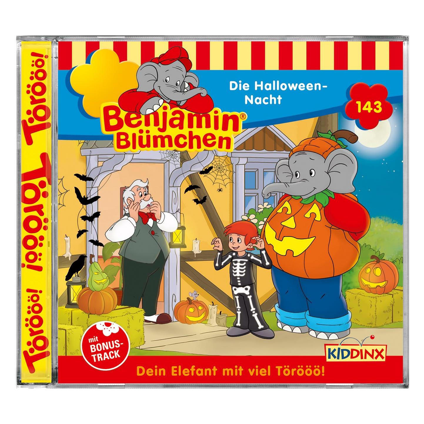Kiddinx Benjamin Blümchen 143 - Die Halloween-Nacht (Benjamin Blümchen) (425543)