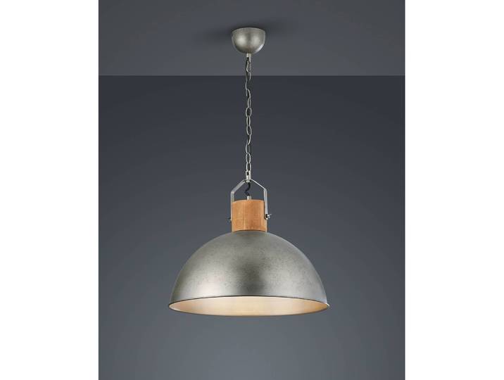 Pendelleuchte Delhi I Ø 45cm Silber Material: Metall Metallart: Aluminium Oberfläche Metall: Vernickelt E27