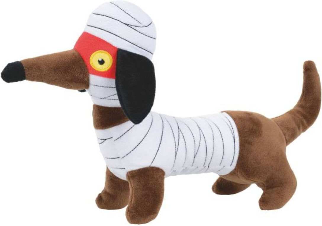 Gioco per Cani Peluche a Forma di Zombie Halloween Fit and Fun 35CM