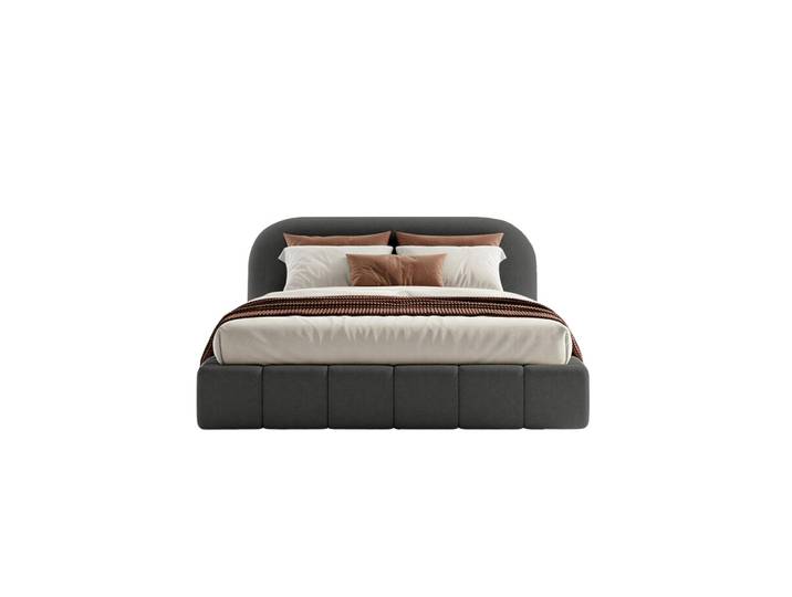 Fedve Polsterbett Yazoo 140x200 cm, Anthrazit, 140x200 cm, Schlafzimmer, Betten