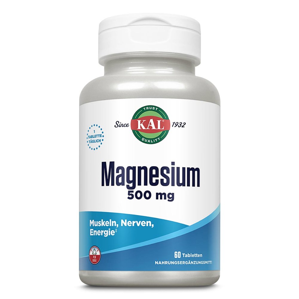 Supplementa GmbH KAL Magnesium 500 mg Tabletten 16865682