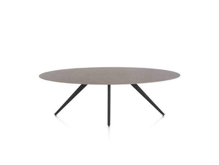 XOOON Saluti Esstisch Ellipse 4-Fuß