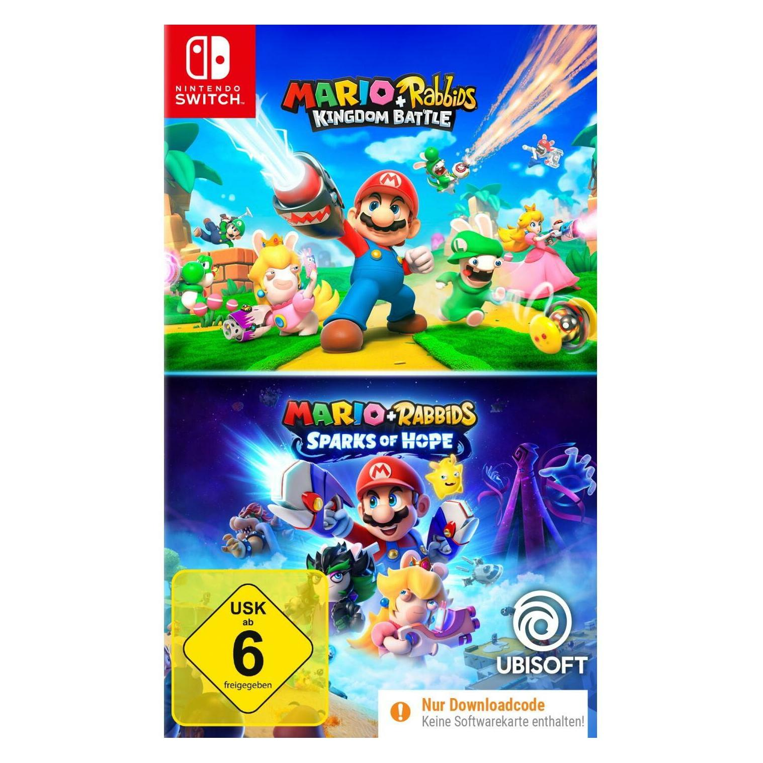Ubisoft Mario + Rabbids Compilation (Kingdom Battle + Sparks of Hope) (Switch, DE) (12322)