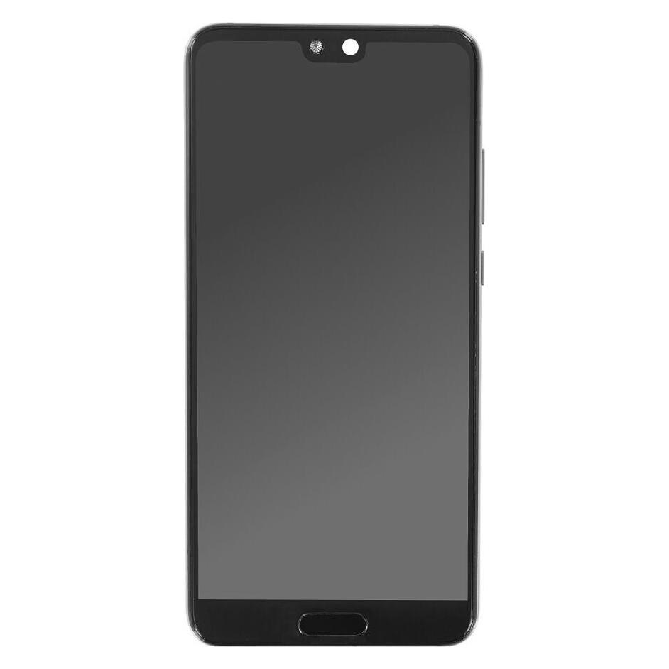 OEM Display-Einheit + Rahmen für Huawei P20 midnight blue, ohne Logo (Display, Huawei P20) (25434372)