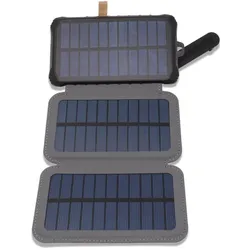 Tragbarer solarbetriebener Handkurbel-Generator Dynamo-Power Bank mit LED-Taschenlampe 80 Watt  1 Stück