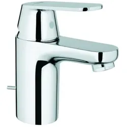 Grohe Eurosmart Waschtischarmatur 2337700E Cosmopolitan, chrom, SilkMove ES, Ablaufgarnitur