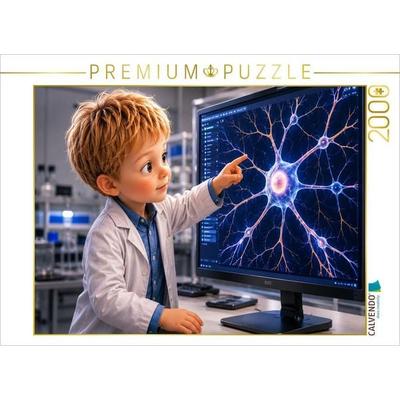 CALVENDO Puzzle Nerven erforschen | 2000 Teile Lege-Größe 90 × 67 cm Foto-Puzzle für glückliche Stunden