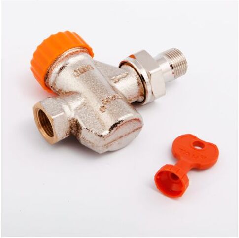 Heimeier Thermostat-Ventilunterteil 3912-01.000 Durchgang, DN 10, mit automatischer Durchflussregelung